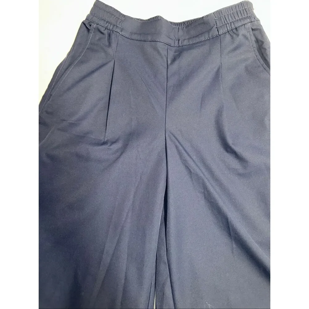 The North‎ Face Women’s Wide Leg Summit Pants Gaucho- Size 8 Navy Blue MSRP $119